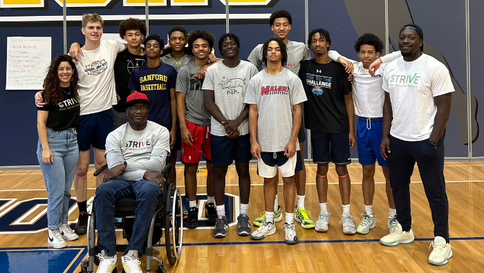 The Power of Grit: Leadership Workshop with Sanford Men’s Basketball Team