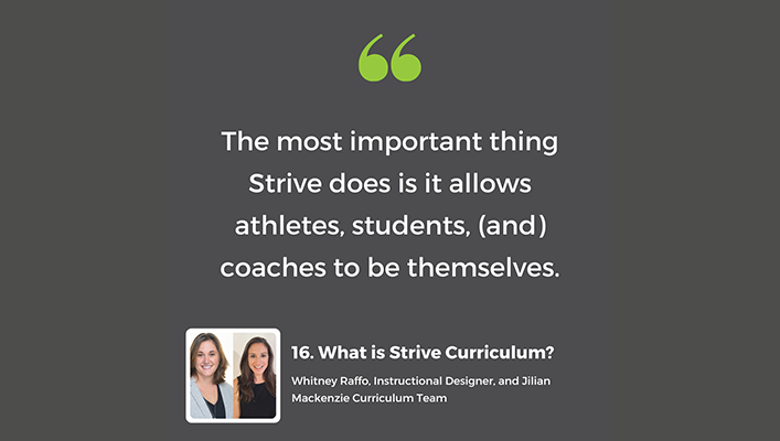 What is Strive Curriculum